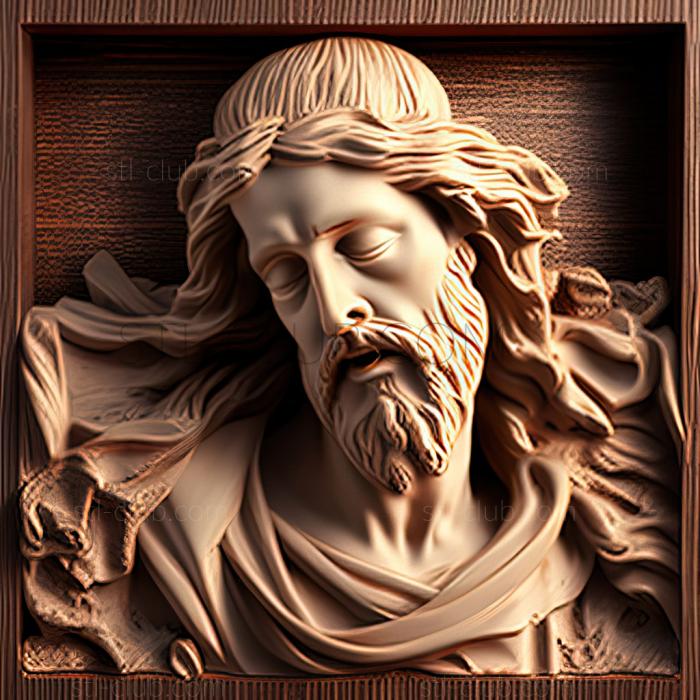 3D model st jesus (STL)